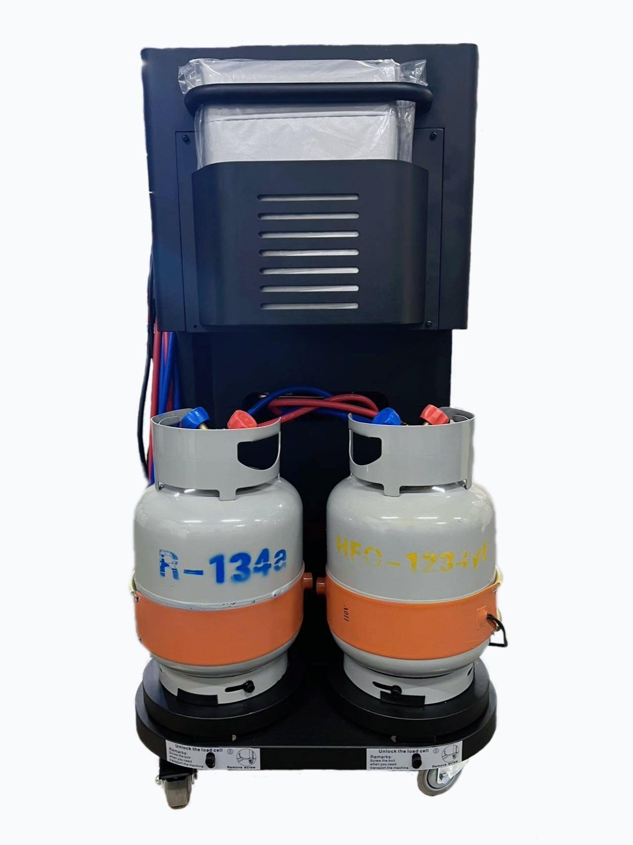 AIRTEK 2020 New Fully Automatic R-134A & 1234YF Recovery & Recharge DUAL AC machine - airtekproducts