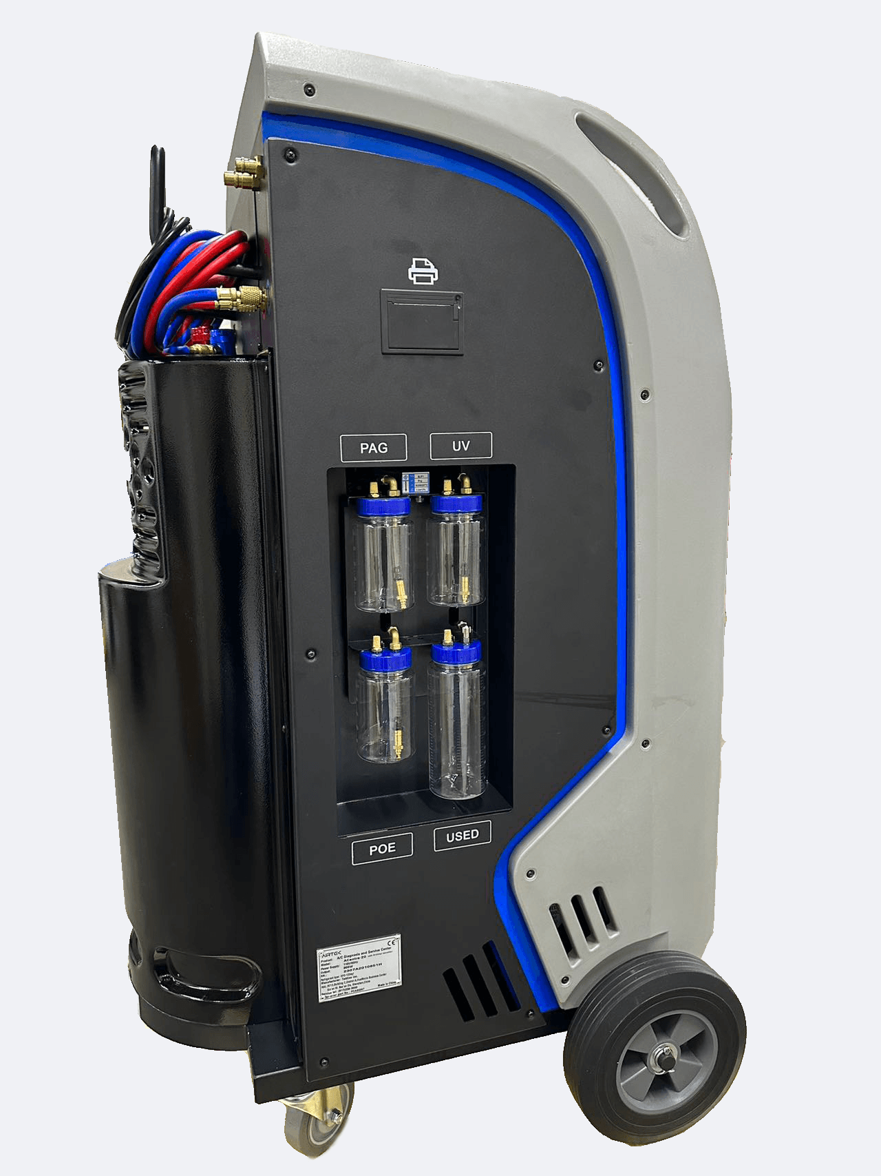New SAE Certified 1234YF AC Recovery and Recharge Machine with Identifier