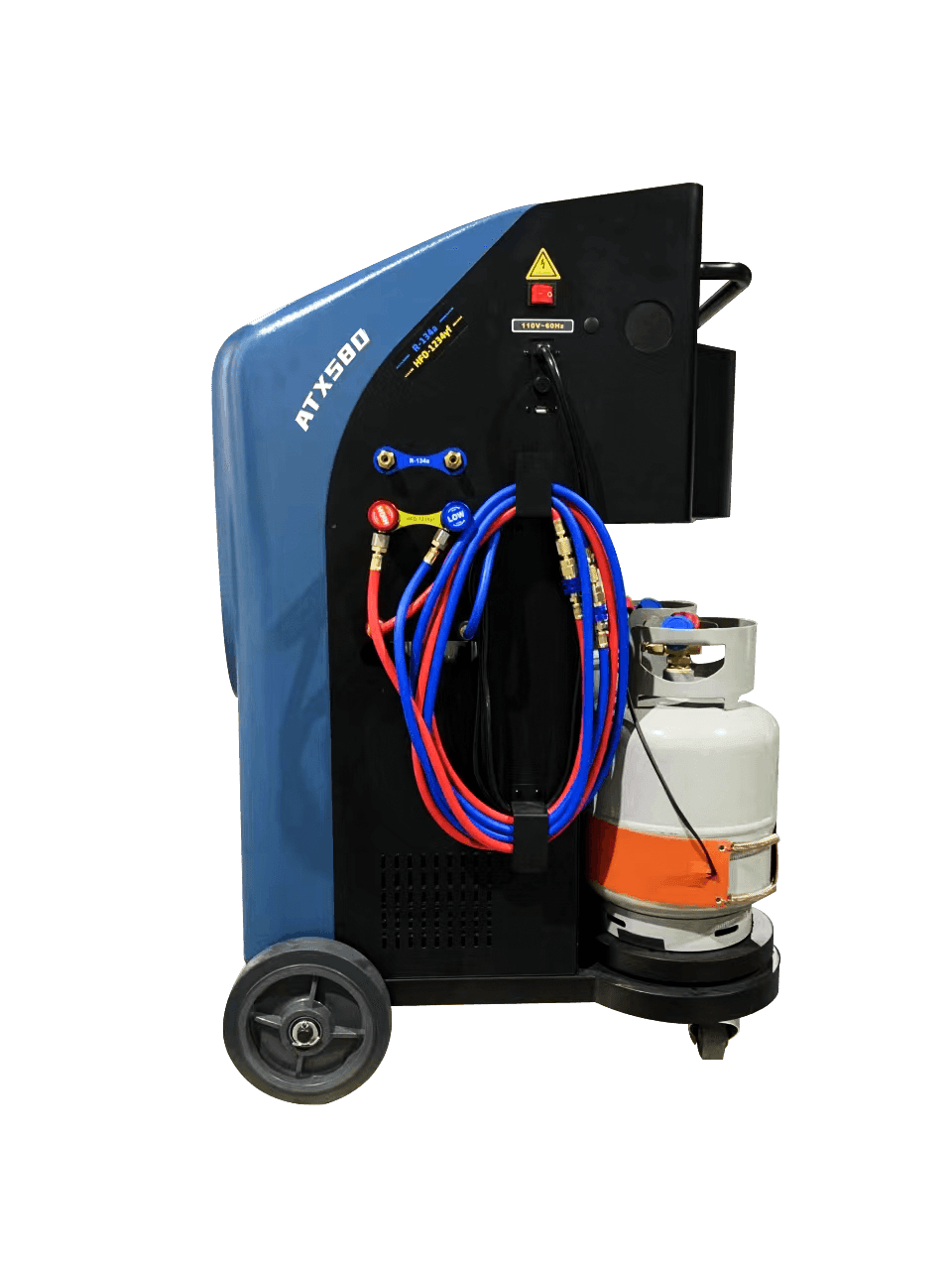 AIRTEK New Fully Automatic R-134A & 1234YF Recovery & Recharge DUAL AC machine with 1234yf Identifier - Touch Screen - airtekproducts