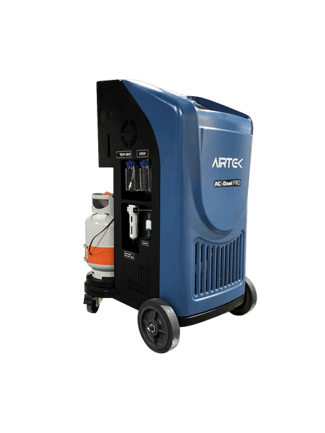 AIRTEK New Fully Automatic R-134A & 1234YF Recovery & Recharge DUAL AC machine with 1234yf Identifier - Touch Screen - airtekproducts