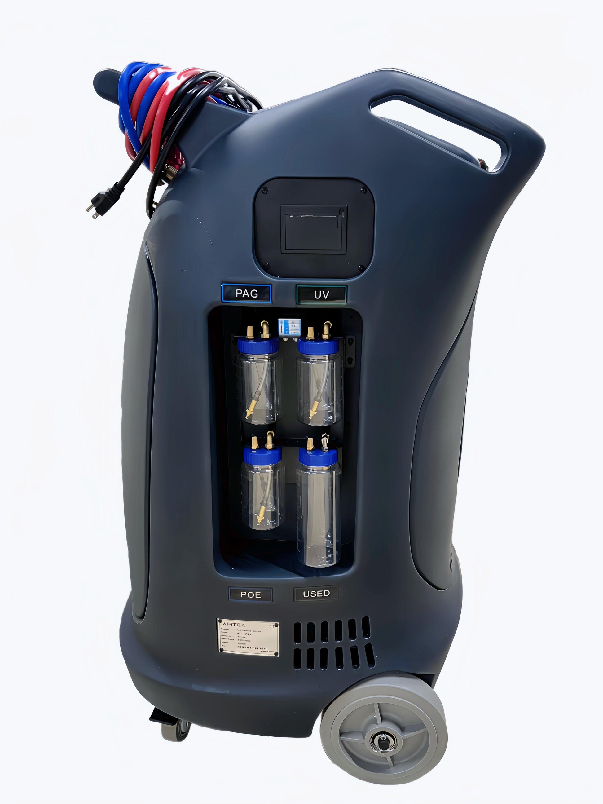 AIRTEK New Fully Automatic 1234YF Plus Recovery & Recharge AC Machine - Touch Screen - airtekproducts