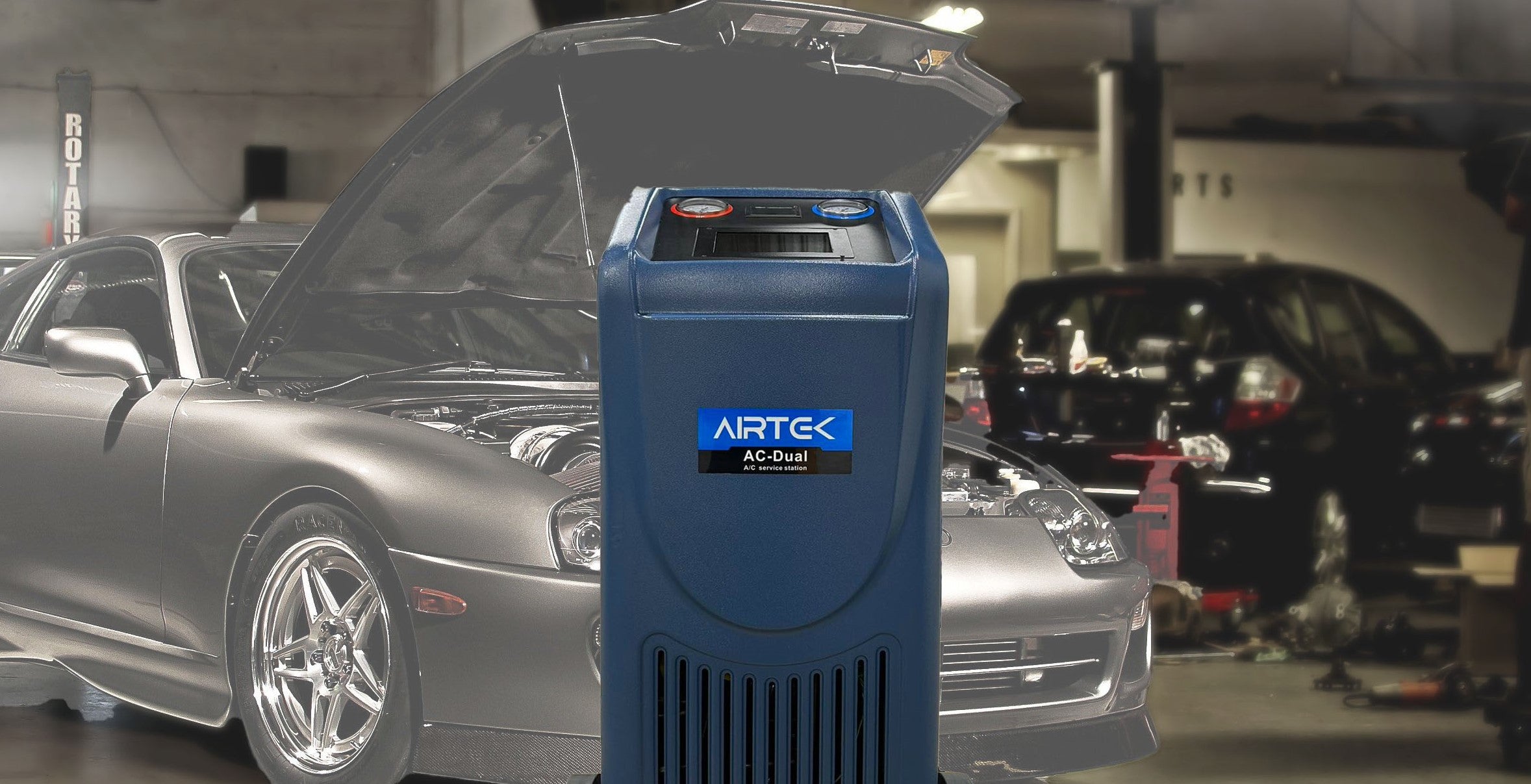 Fully Automatic R134a and 1234yf AC machine – airtekproducts